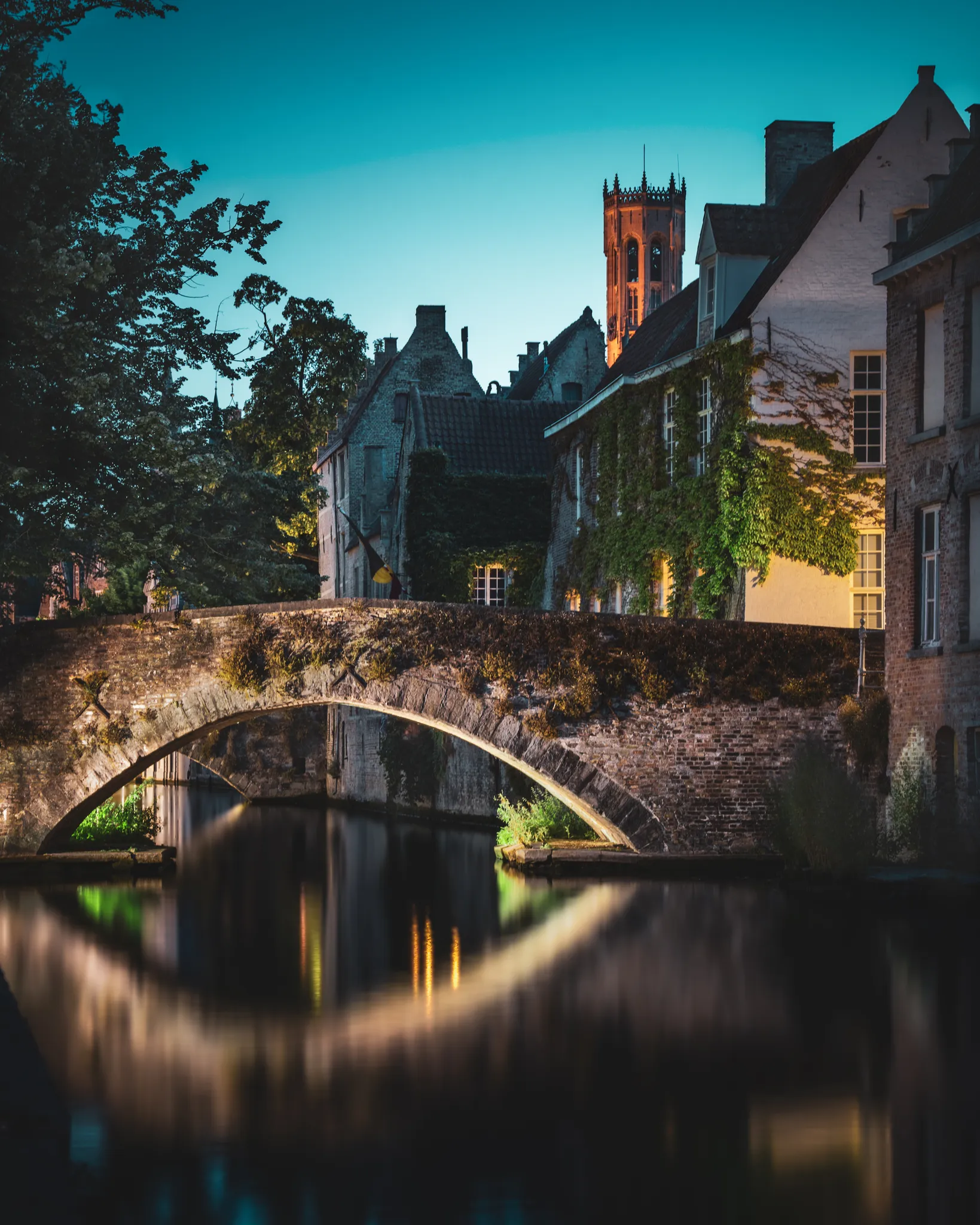 Quiet night in Bruges