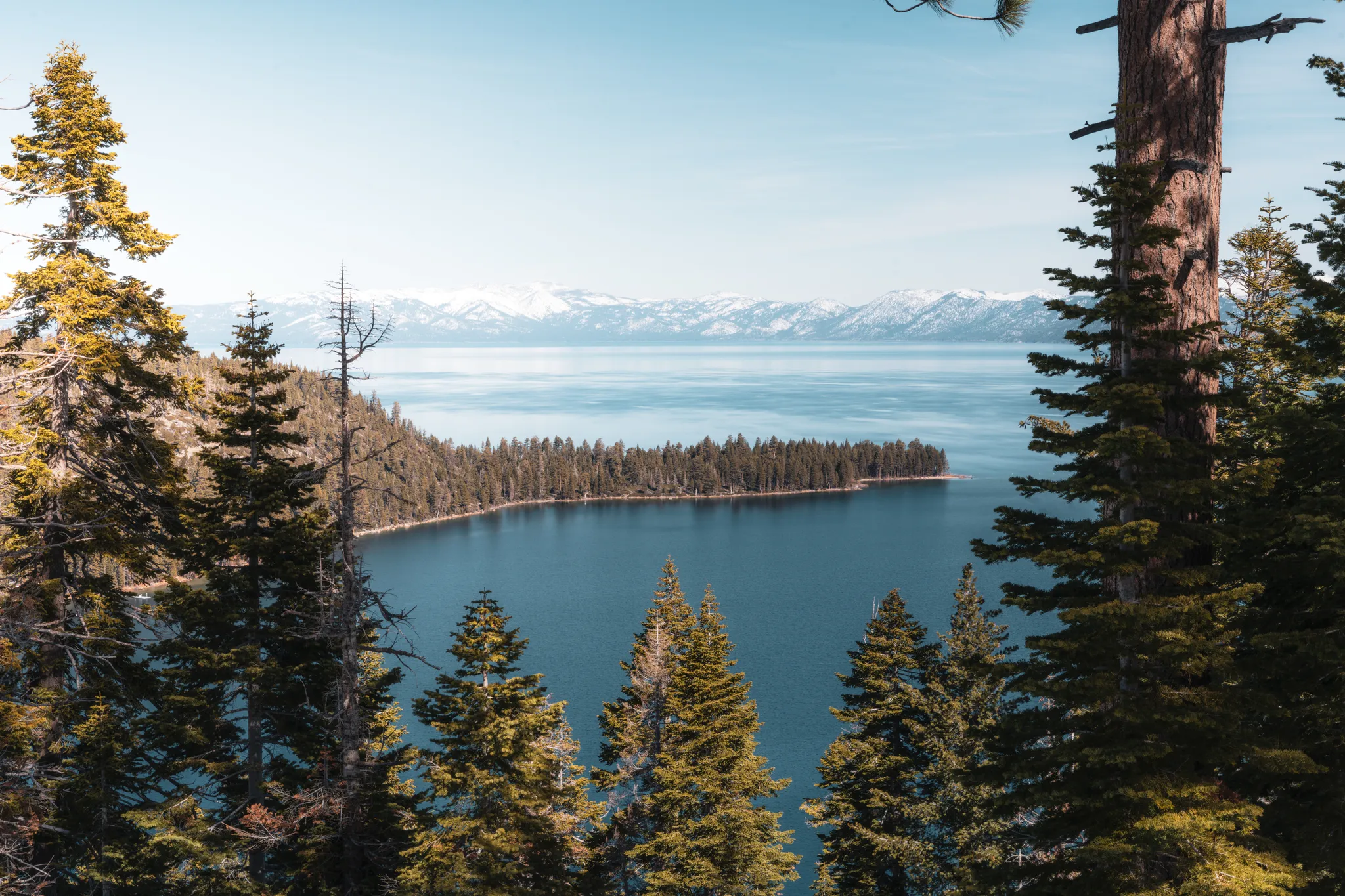 Lake Tahoe overlook
